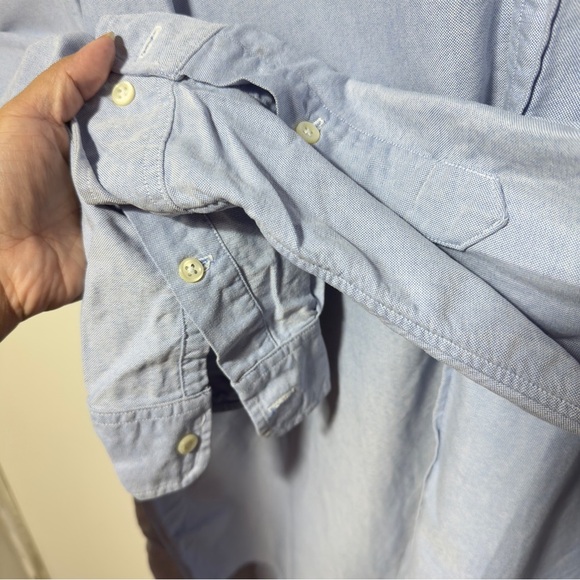 Ralph Lauren Buttondown Shirt Blue Men Size M - Picture 5 of 9